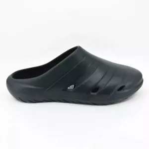 Adidas Adicane Clog Carbon Black Mens Size 7 Slip On Slides Sandals HQ9918 NEW - Picture 1 of 8
