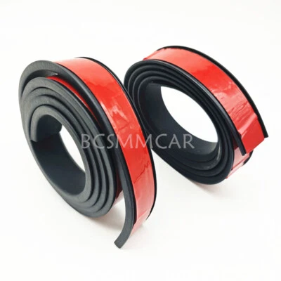 2x 1.5m/59in Car Fender Flares Wheel Protector Extension Rubber Moulding Trim Foto 1 de 4