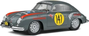 SOLIDO S1802807 PORSCHE 356 PRE-A GREY RACING TRIBUTE #147 1954 1/18 - Picture 1 of 2