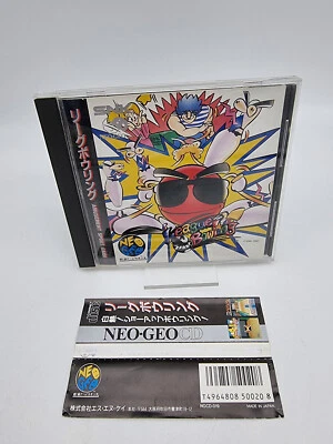 League Bowling Spine Card neo geo CD Japan Used - Image 1 of 4