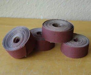 Vitex KK511J, Emery Cloth 120-Grit, 1" X 120", Roll, Lot of 4, Made in Germany - Picture 1 of 4