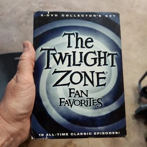 Twilight Zone: Fan Favorite Vol 1-5 (DVD 5-Disc Box Set 19 Episodes) Cult Sci-Fi - Picture 1 of 14