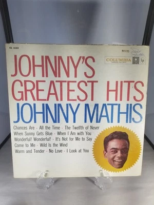 Johnny Mathis – Johnny’s Greatest Hits LP Columbia CL 1133 1958 VG/VG Mono - Image 1 of 4