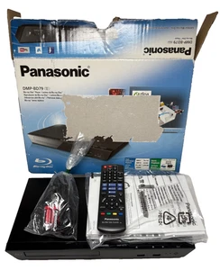 PANASONIC DMP-BD79 Blu-Ray Disc Player mit Fernbedienung und ovp ✅ ✅ - Bild 1 von 14