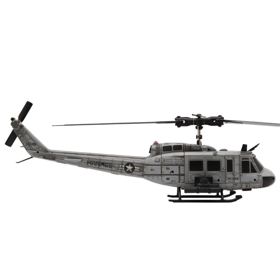 Torcster Hubschrauber Bell UH-1D grau Brushless 6G 297mm RTF Neuheit 2025 - Bild 1 von 4