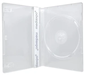Lot de boîtiers DVD simples STANDARD SUPER transparents - Photo 1/3