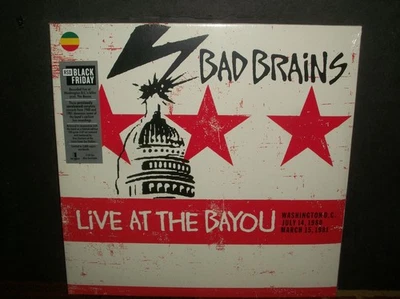 BAD BRAINS – Live At The Bayou 2-LP New SEALED rsd 180g vinyl - Image 1 of 2