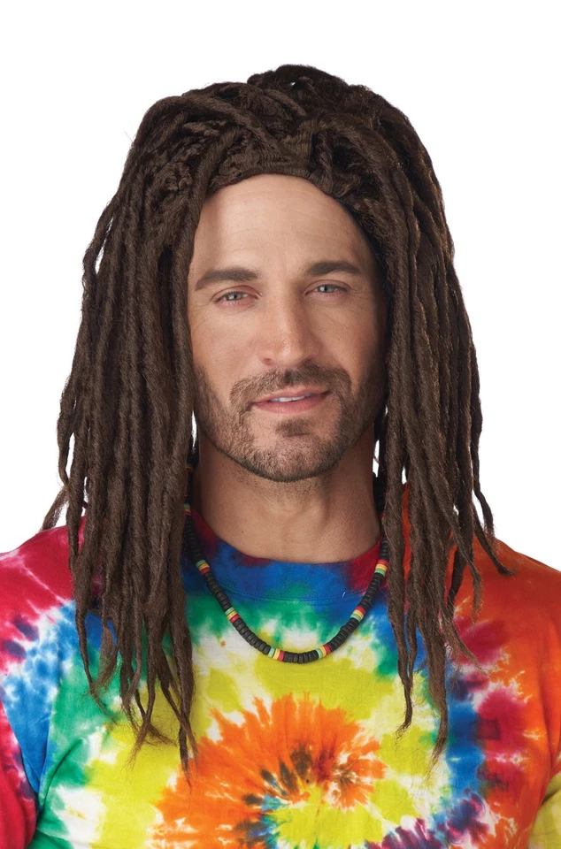 Nueva peluca hippie Island Dreads Rasta Surfer adulto Foto 1 de 1