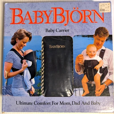 Portabebés Baby Bjorn Original 8-33 Lbs 0+ Meses Negro - Nuevo Foto 1 de 4