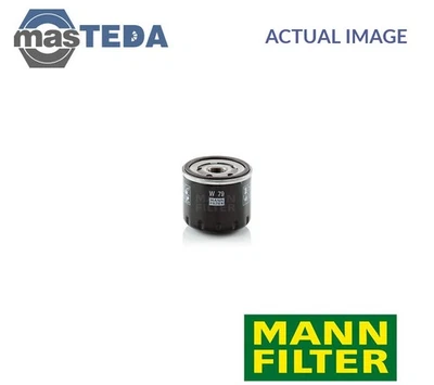 W 79 ENGINE OIL FILTER MANN-FILTER FOR OPEL VIVARO,MOVANO 1.9 DI,1.9 DTI,1.9 DI - Image 1 of 4