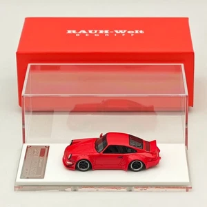 SH 1/64 Porsche 964 RWB RAUH-Welt BEGRIFF Red Resin Model Car Limited Collection - Picture 1 of 9