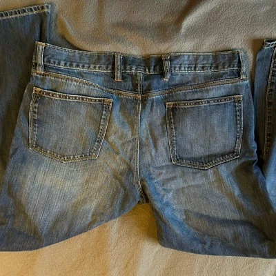 Gap Jeans Men’s Blue 100% Cotton Boot Fit Coupe Semi-Evasee Jeans Size 36 x 32 - Image 1 of 4