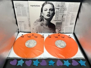 Taylor Swift Reputation Orange FYE Exclusive Vinyl No Hype Sticker - Picture 1 of 8
