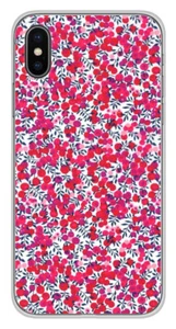 Coque en silicone imprimée compatible Apple iPhone XS Max Liberty Wiltshire Roug - Photo 1 sur 3