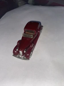 Vintage 1981 Hot Wheels '35 Classic Caddy Limousine White WallsBurgandy Malaysia - Picture 1 of 9