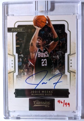 JODIE MEEKS Classics 2009-10 Panini Replay Buyback 46/99 (K) - Image 1 of 2