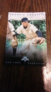 FRANKIE CROSETTI 2016 DIAMOND KINGS BASEBALL CARD NEW YORK YANKEES