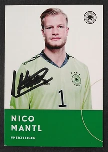 3645 Nico Mantl U21 DFB Deutschland Autogrammkarte original signiert - Picture 1 of 2