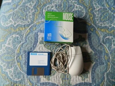 Vintage Microsoft Serial Port Mouse 2.0A Part No. 50674 - Image 1 of 4