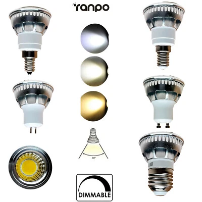 Dimmable 6W 15W Led Spotlight Bulb B22 E14 24V Spot Bulbs 220V 240V For Home E27 - Image 1 of 4