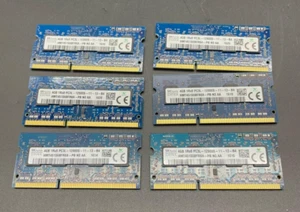 24GB (6X4GB ) hynix DDR3 Laptop Memory PC3L-12800S 1600Mhz RAM HMT451S6BFR8A - Picture 1 of 1