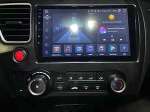 For Honda Civic 2012-2015 Bluetooth 5.0 Car Radio Stereo GPS Navi WIFI Android12 - Picture 1 of 16