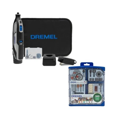 Dremel 8240 12V Quiet Cordless Rotary Tool All Purpose Accessory Kit - Image 1 of 4