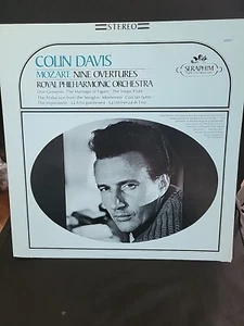 Colin Davis Mozart Nine Overtures Royal Philharmonic Orchestra Seraphim 60037 LP - Imagen 1 de 7