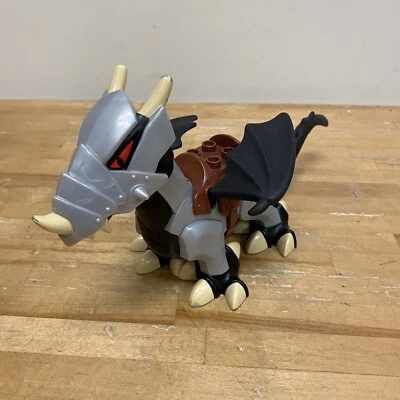 LEGO - Duplo Dragon Tournament #7846 RARE 2006 Black Underside / Attached Armor - Image 1 of 4