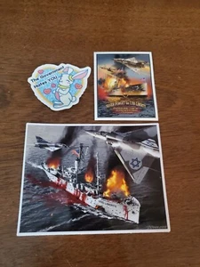 NEVER FORGET USS Liberty AGTR-5 1967 STICKER (3) ISRAEL 🇮🇱 WAR MACHINE - Bild 1 von 24