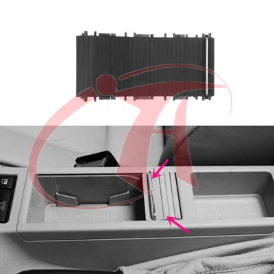 Central Water Cup Holder Roller Blind Cover For BMW E46 3-Series & M3 2000-2005 - Image 1 of 4