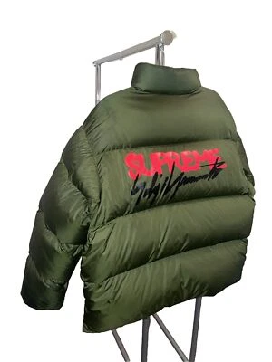 Abrigo Yohji Yamamoto Supreme Verde Oliva, Muy Buen Estado Talla Grande Foto 1 de 4