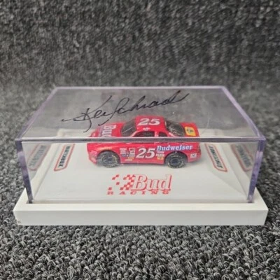 KEN SCHRADER AUTOGRAPHED 1995 BUD Racing MATCHBOX Budweiser 3030 Out Of 6500 - Image 1 of 4