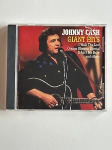 Johnny Cash Giant Hits - By Johnny Cash - Music CD - Tested - Picture 1 of 6
