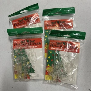 Vintage 1994 Adams Holiday Help Christmas Ornament Hangers New Pack 192 Pieces - Picture 1 of 5