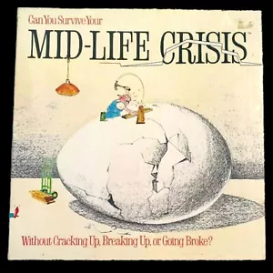 Vintage 1982 Mid-Life Crisis Board Game Strategy Party New Sealed by Game Works - Picture 1 of 4