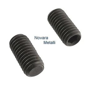 100 Grani Punta Piana M2,5x12mm DIN 913 flat socket set Gewindestifte Kegelkuppe - Imagen 1 de 1