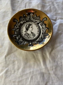 Profili Romani Fornasetti Decorative Plate Coaster Milan Italy - Picture 1 of 5