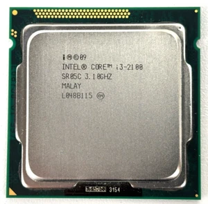 Procesador Intel® Core™ i3-2100 3,1 GHz 3 MB LGA1155 CPU de escritorio SR05C - Imagen 1 de 3
