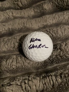 Pelota de golf firmada por Nick Gabrelcik PGA Tour 2025 Masters US Open North Florida - Imagen 1 de 3