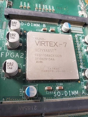 Xilinx Virtex-7 Virtex 7 XC7VX485T FFG1158ACX1229 DF4429154A 2x units on 1 board - Image 1 of 4