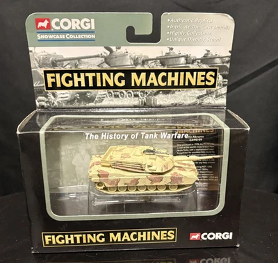 NEW Corgi Fighting Machines Toy - M1 Abrams CS90109 Camo Tank Army Model - Image 1 of 2