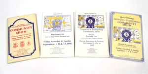 Thurmont & Emmitsburg Community Show Program Books 1994, 1998, 2000 & 2007 - Picture 1 of 8