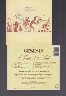 A Trick Of The Tail / CD / Genesis / 1987 / ATCO Records – 38101-2 Foto 1 de 3