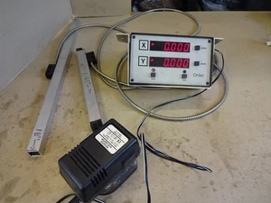 Ortec DRO Boxford Drehmaschine Größe 6,6" & 18" Waage funktioniert - Bild 1 von 8