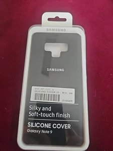 Offizielle Samsung Galaxy Note 9 Silikonhülle, schwarz, neu im Paket - Bild 1 von 2