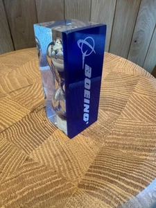 Boeing 747 Sand Hour Glass Egg Timer 4” Rare Aviation - Picture 1 of 3