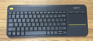 Logitech K400 Plus Unifying Bluetooth Keyboard with Touchpad - Picture 1 of 3