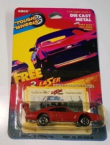Kidco Tough Wheels Red 69 Dodge Charger Daytona USA 1/64 Diecast/Plastic Carded - Picture 1 of 6