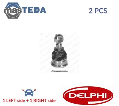 TC435 SUSPENSION BALL JOINT PAIR FRONT DELPHI 2PCS NEW OE REPLACEMENT - Image 1 of 4